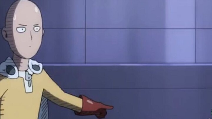 The tornado sprays the great devil Saitama, and the B-level hero actually participates in the hero p
