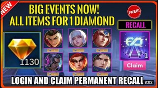 PROMO DIAMONDS MLBB 2021 EVENT | 1 DIAS FOR EPIC SKIN!!!