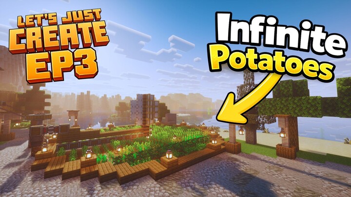 Making a INFINITE Potato FARM! | Let's Just Create [#3]