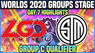 LGD vs TSM Highlight Chung Kết Thế Giới 2020 Vòng Bảng Ngày 7 | LGD Gaming vs Team Solo Mid