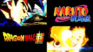 【MAD COMPARISON】Dragon Ball Super vs Naruto Shippuden Opening 16 Parody『Silhouette』