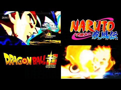 【MAD COMPARISON】Dragon Ball Super vs Naruto Shippuden Opening 16 Parody『Silhouette』