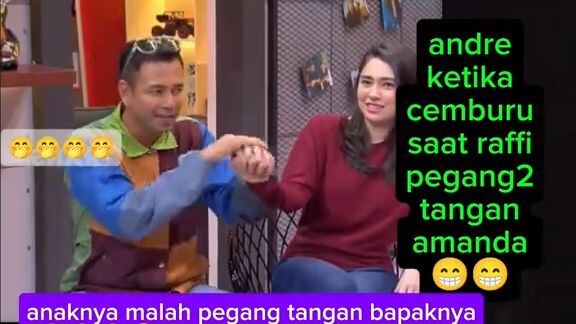 detik-detik andre di bikin cemburu sama raffi