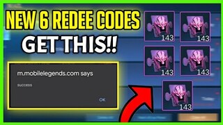 6 NEW REDEEM CODES JANUARY 2021!! WORKING 101% GET FREE RARE SKIN FRAGMENTS & HERO FRAGMENTS || MLBB