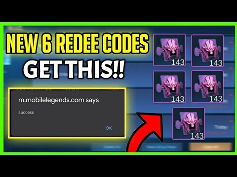 6 NEW REDEEM CODES JANUARY 2021!! WORKING 101% GET FREE RARE SKIN FRAGMENTS & HERO FRAGMENTS || MLBB