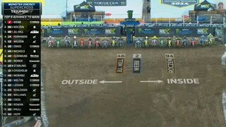 Pittsburgh Supercross; 450 heat1
