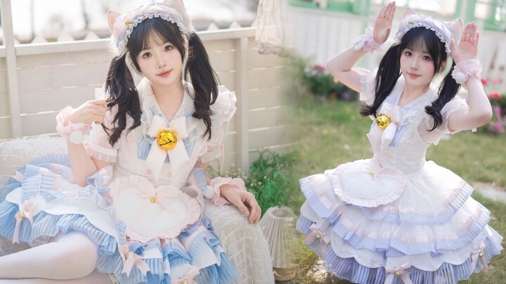 =v= Nipis-nipis tarian pelangi keberuntungan~ Lucu banget!