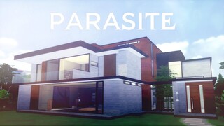 Parasite House Architecture in The Sims 4 | Speed Build | W/CC + Links | Part 1/2