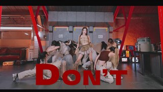 【小团】李彩演的卡点美学我永远跪着看！  挑战小羽毛李彩演回归Solo曲《Don't》！刀群舞级别的视觉盛宴