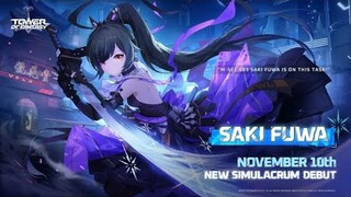 Saki Fuwa × Heartstream | New Simulacrum Trailer | Tower of Fantasy