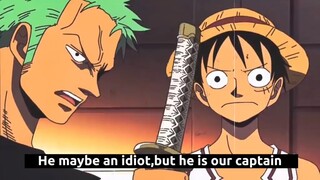 Zoro loyalty