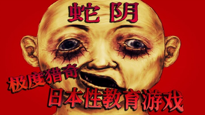 极度猎奇的日本“性教育”恐怖游戏，这游戏直接颠覆了我的三观！