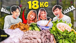 Vượt Qua "4 Tầng Địa Ngục" Để Được Ăn Bún Đậu Khổng Lồ 18 Kg Ngon Nhức Nách | HEAVY