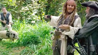 [Cướp biển vùng Caribbean] Jack dẫn một con heo đến khi đàm phán