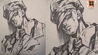 【梵米艺画】【速写】JOJO-你们猜猜今天画的谁？