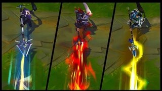 Xin Zhao Skill Skills and League of Legends Special Effects