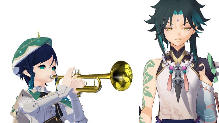 [เก็นชินอิมอิมแพกต์MMD] บาร์บาตอสกำลังจะระเบิดคลื่นแมนดริล