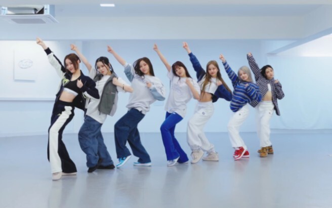 The practice room of the metronome girl group is here! 230201 XG SHOOTING STAR Practice Room – No Ca