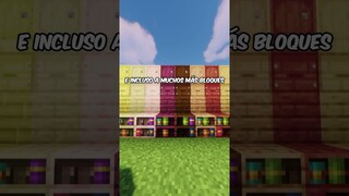 🟡 Añade más colores a minecraft! #shorts #mods #minecraft