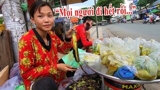 Bất ngờ Ghé thăm Thôn nữ bán cà tím nướng Sốc khi xung quanh Duyên vắng bóng không còn ai vây quanh