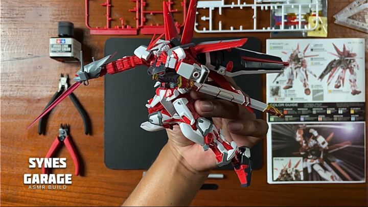 沉浸式拼装模型：高高 HG 1/144 红异端