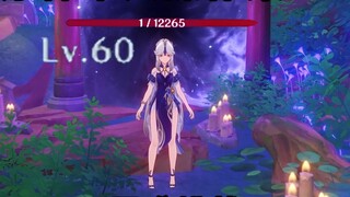 [ Genshin Impact ] Level 60 Condensing Light, One Blood, No Injury Thor