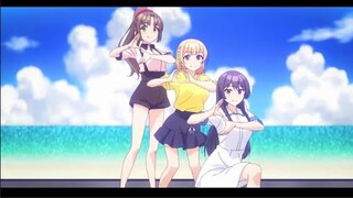 Osananajimi ga Zettai ni Makenai Love Comedy Insert Song Full『Paradise SOS』by Kuro, Shiro, & Momo