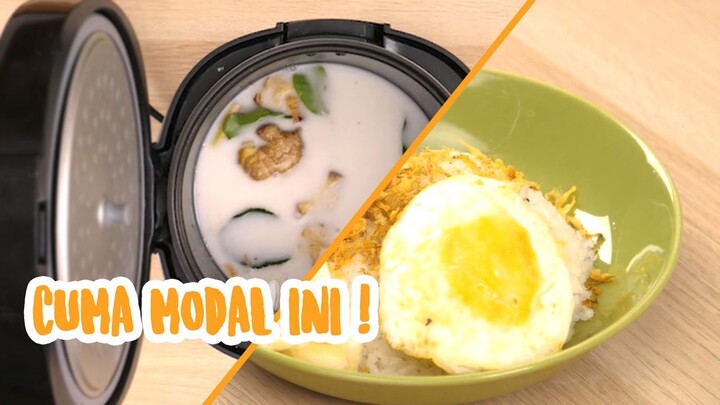 RESEP NASI UDUK RICE COOKER PALING GAMPANG DAN ENAK !