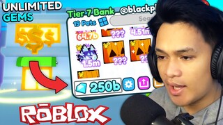 Pet Simulator X - ROBLOX - UNLIMITED GEMS SA BANK! Grabe