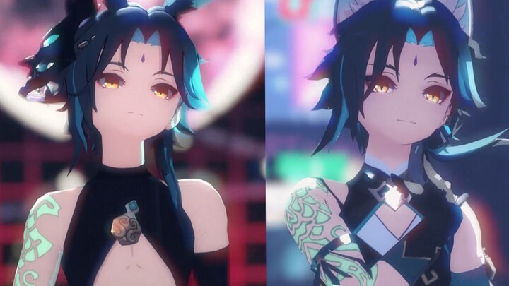 [Genshin Impact / Mandrill MMD] Rubah atau kelinci, mana yang kamu pilih "Tomboi"?