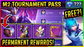 FREE?! HOW TO GET CLINT M2 SKIN + MORE REWARDS / M2 TOURNAMENT PASS EVENT - MLBB