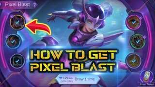 HOW TO GET PIXEL BLAST | WANWAN LIMITED SKIN