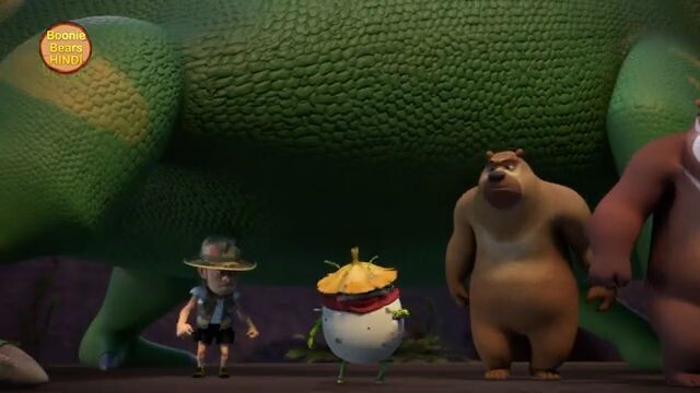 फ्लैशलाइट की खोज _ Boonie Bears Shrunk Cartoon Story In Hindi _ Bears Cartoon _