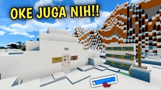 KEREN GUYS!! MAP INI DITENGAH SALJU DENGAN SISTEM FULL REDSTONE! - Map Showcase Minecarft #94