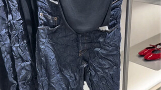 I can't tell whether the Zara pants are funny or this voiceover is funny.