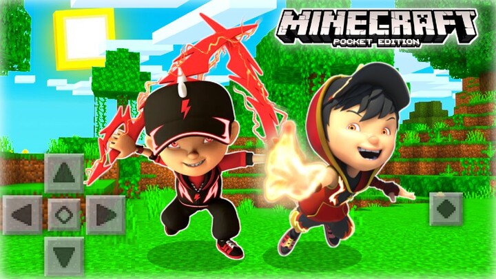 Aku Mempunyai Kuasa Boboiboy di Minecraft❗❗