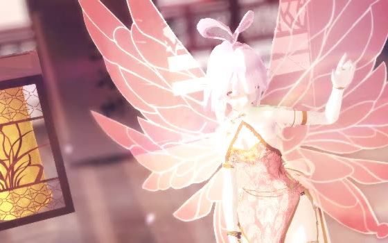 [Little Flower Fairy MMD] Jiuqiansui·❀Peach Blossom Cheongsam❀·