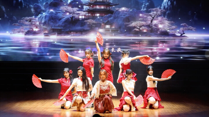 Zhejiang University Dance Troupe’s full straight-shot of “Ji Ming Yue”! Chinese style is the best!