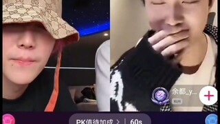 鹿晗都懵逼了！首次连麦假鹿晗，长得比自己都帅，一边赞叹一边惊讶，看得都快嫉妒死了！