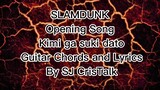Slamdunk Op Kimi ga Suki dato Lyrics with Chords  Edited by SJ CrisTalk