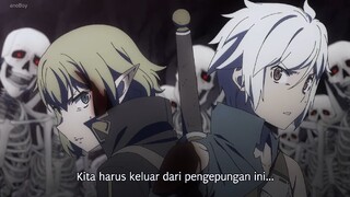 DanMachi Season 4 episode 18 Sub Indo | REACTION INDONESIA