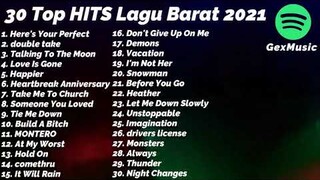 30 Top Hits Lagu Barat 2021 Viral Tiktok