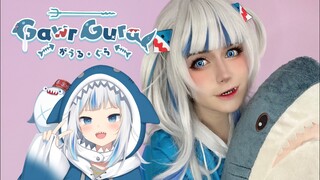 🦈Gawr Gura Cosplay Makeup🦈