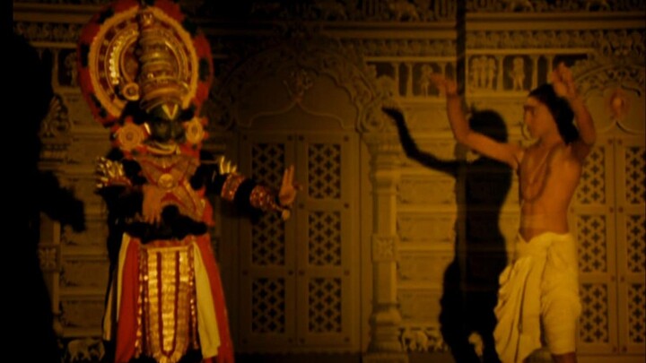 ละครสันสกฤต | ระบำคฑากลีสไตล์รัฐเกรละ | บทสนทนาเชิงปรัชญาระหว่างนาคิเกยะกับยมราช | ดัดแปลงจากตอนหนึ่