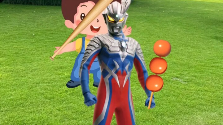 Liuliu sneak attacks Ultraman Zero