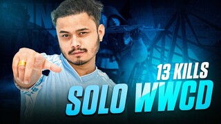 13KILLS SOLO CHICKEN DINNER @Cr7 HORAA  | SKYLIGHTZ CONTENT CREATOR