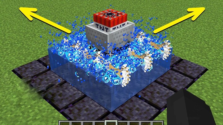 The simplest device with the highest MC damage—can it destroy Netherite gear in 0.1 seconds?!