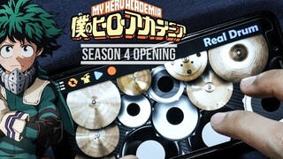 My Hero Academia Season 4 การเปิด - Polaris Blue Encount (ปกกลองจริง)
