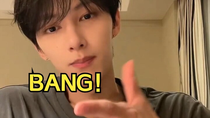 Wen Junhui goes “bang!” at Osaka residents on the street | Wen Junhui’s livestream