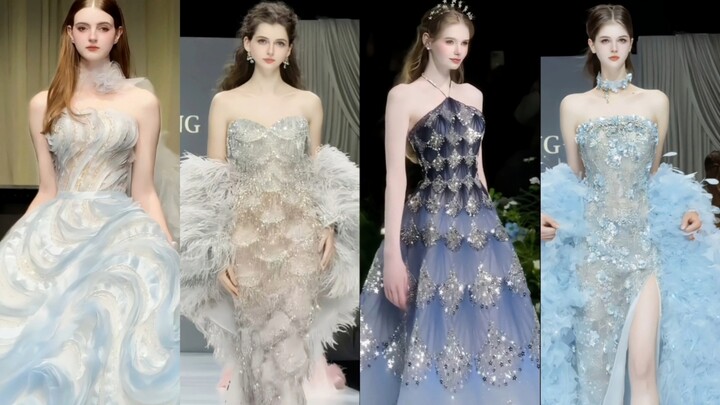 So beautiful! The whole dress is all sparkly!